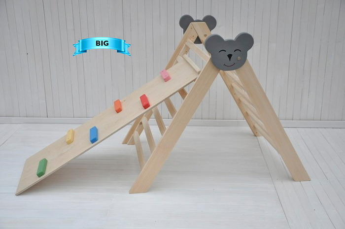 Toddler climbing frame and slide indoor playground for active play time of your toddler