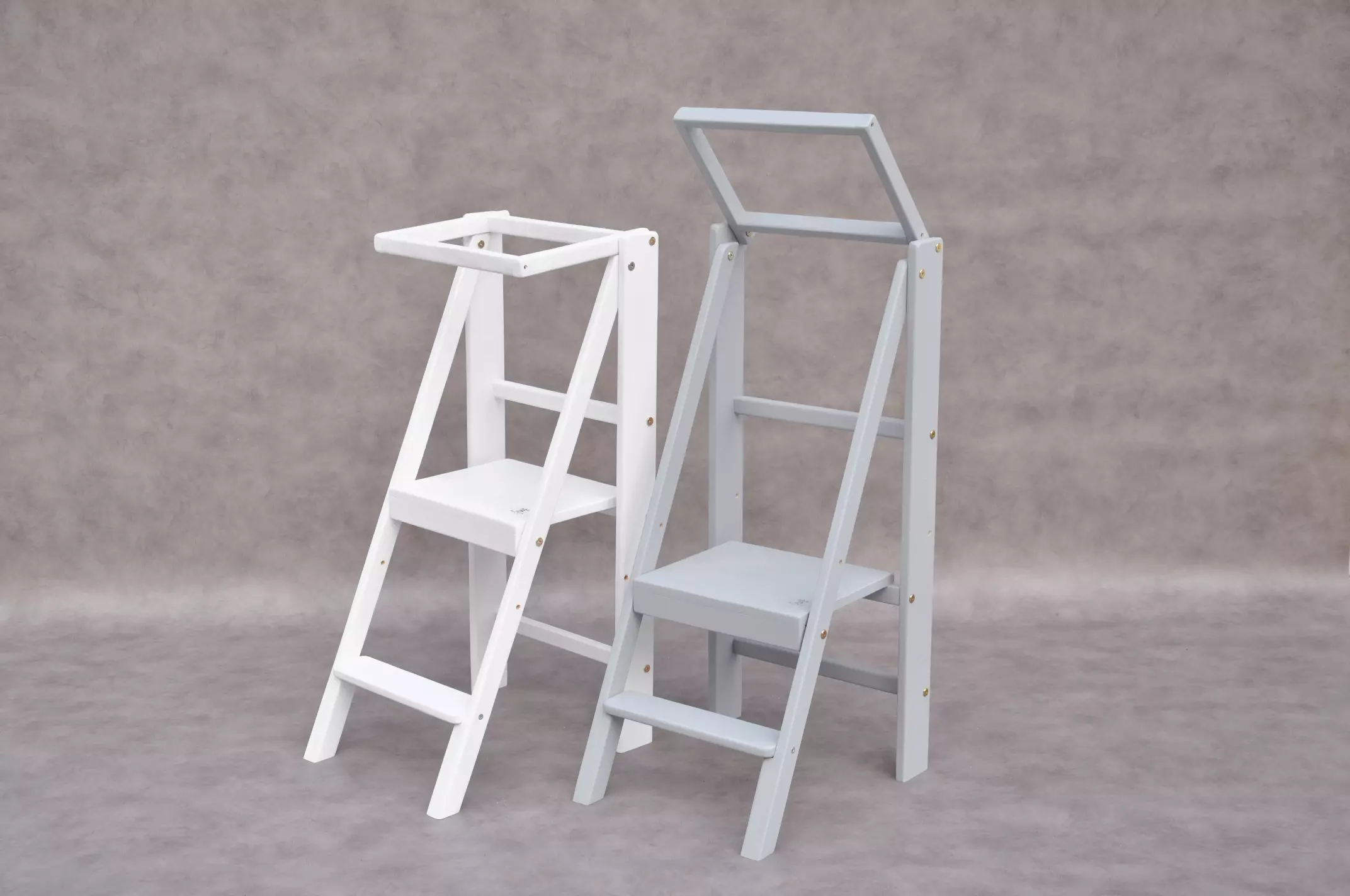 Toddler tower Barin Toys Slim - folding step stool & kitchen helper starting from 1 year old toddlers and older children.