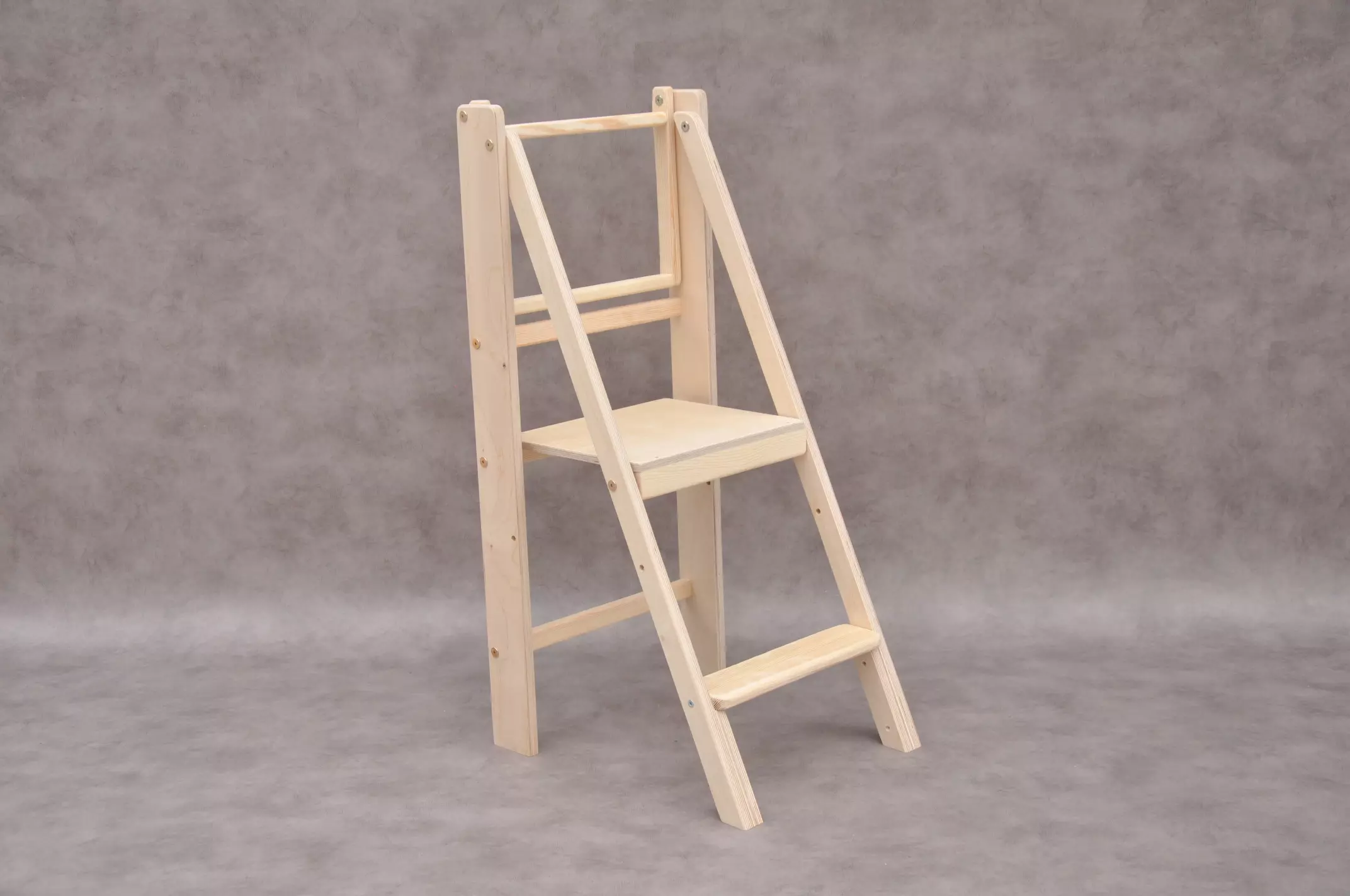 Barin Toys Authentic Slim learning tower - Montessori toddler's cooking helper in the kitchen.